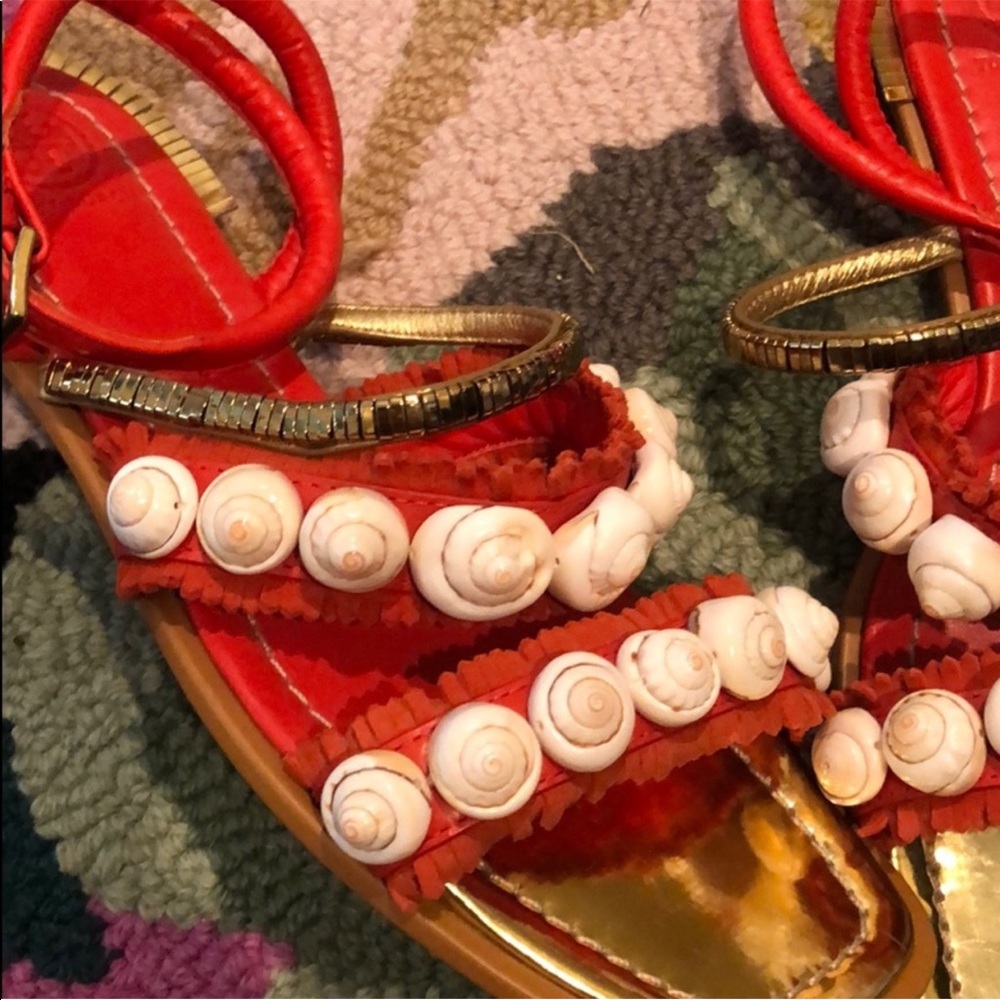 Tory Burch Sinclair Seashell Sandal - image 6